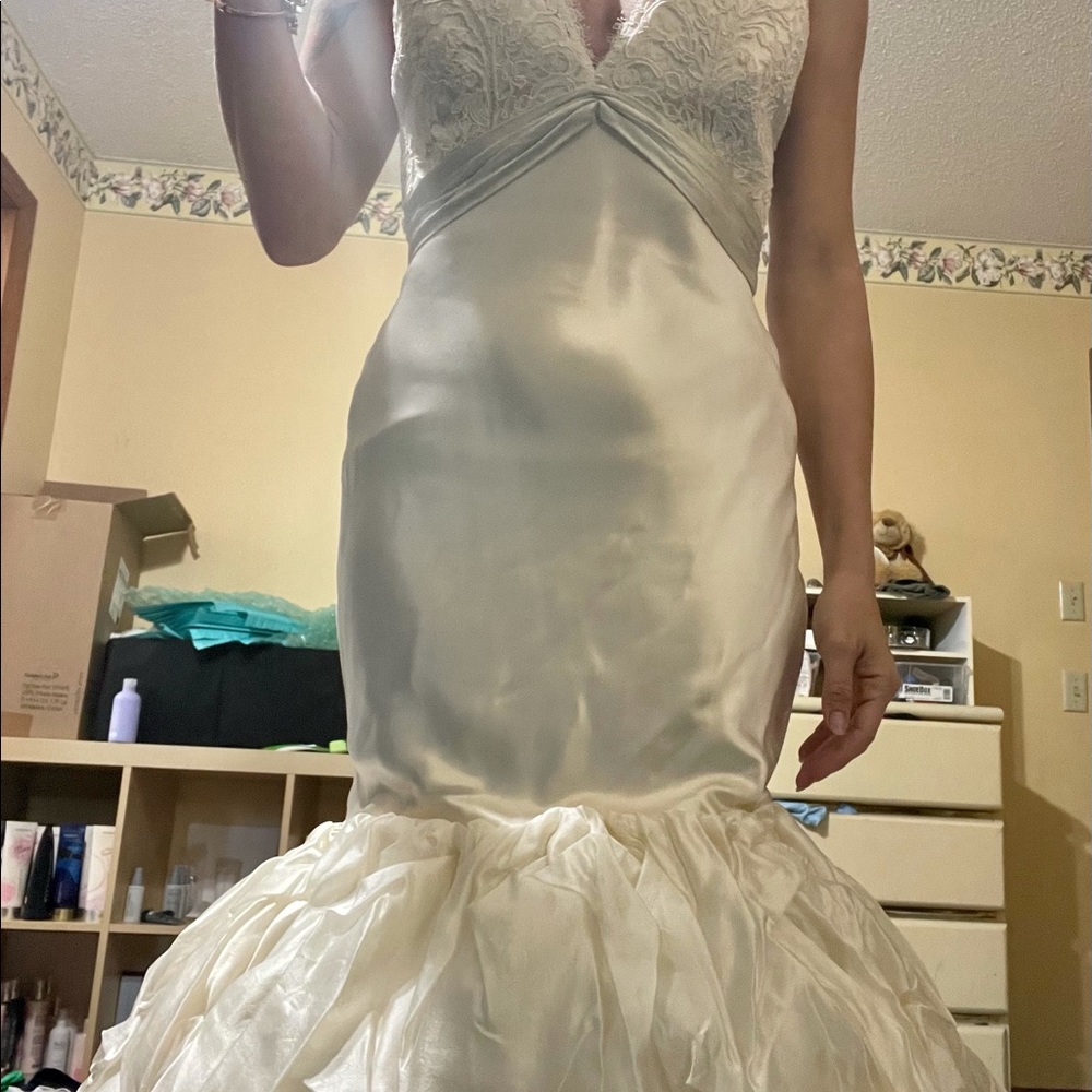 Justina Mccaffrey NWT wedding dress